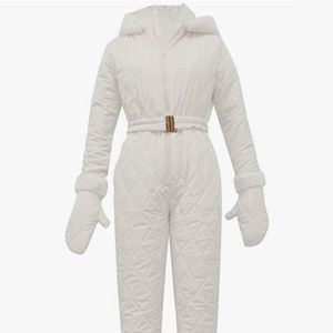 White Snowsuit Onesie